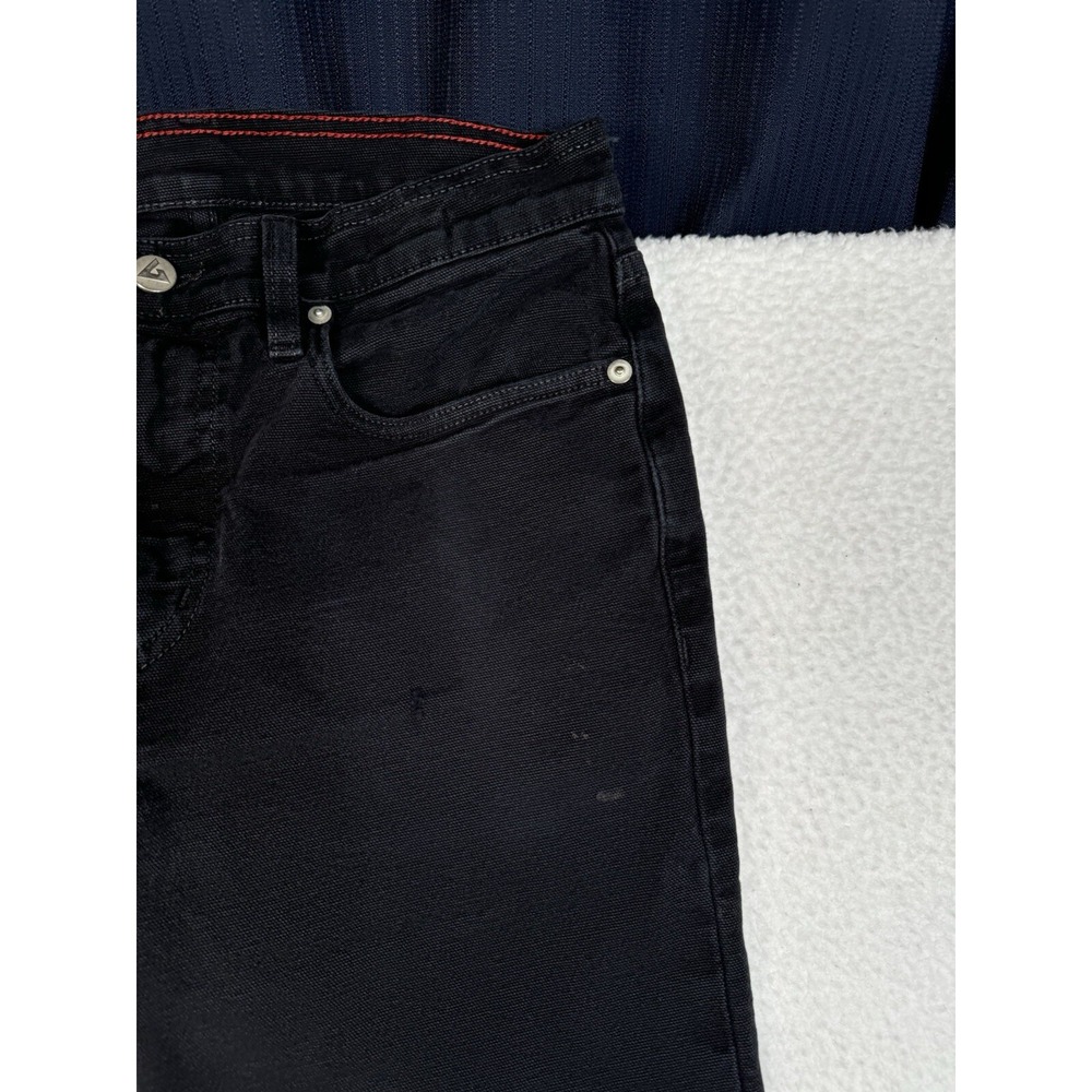 American Giant Black Jeans Skinny FIT - Men's 30x32 Fits 30x30 - Picture 4 of 13